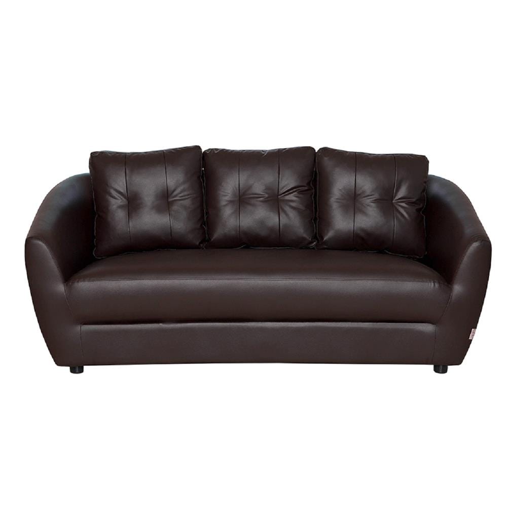 ชุดโซฟา 5 ที่นั่ง AS FURNITURE ROOF LBWD40 PVC สีน้ำตาลเข้ม