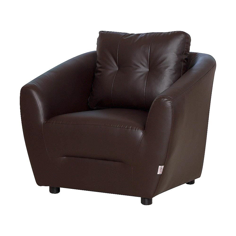 ชุดโซฟา 5 ที่นั่ง AS FURNITURE ROOF LBWD40 PVC สีน้ำตาลเข้ม