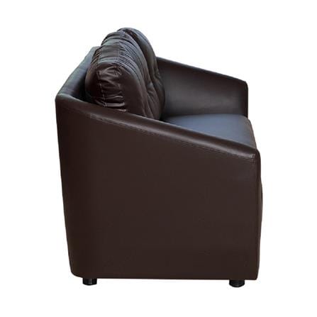 ชุดโซฟา 5 ที่นั่ง AS FURNITURE ROOF LBWD40 PVC สีน้ำตาลเข้ม_3