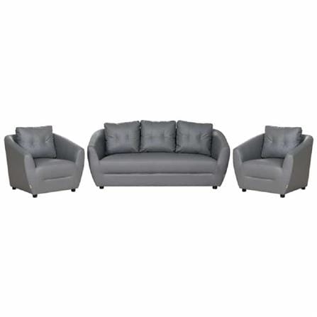 ชุดโซฟา 5 ที่นั่ง AS FURNITURE ROOF LGYD10 PVC สีเทา