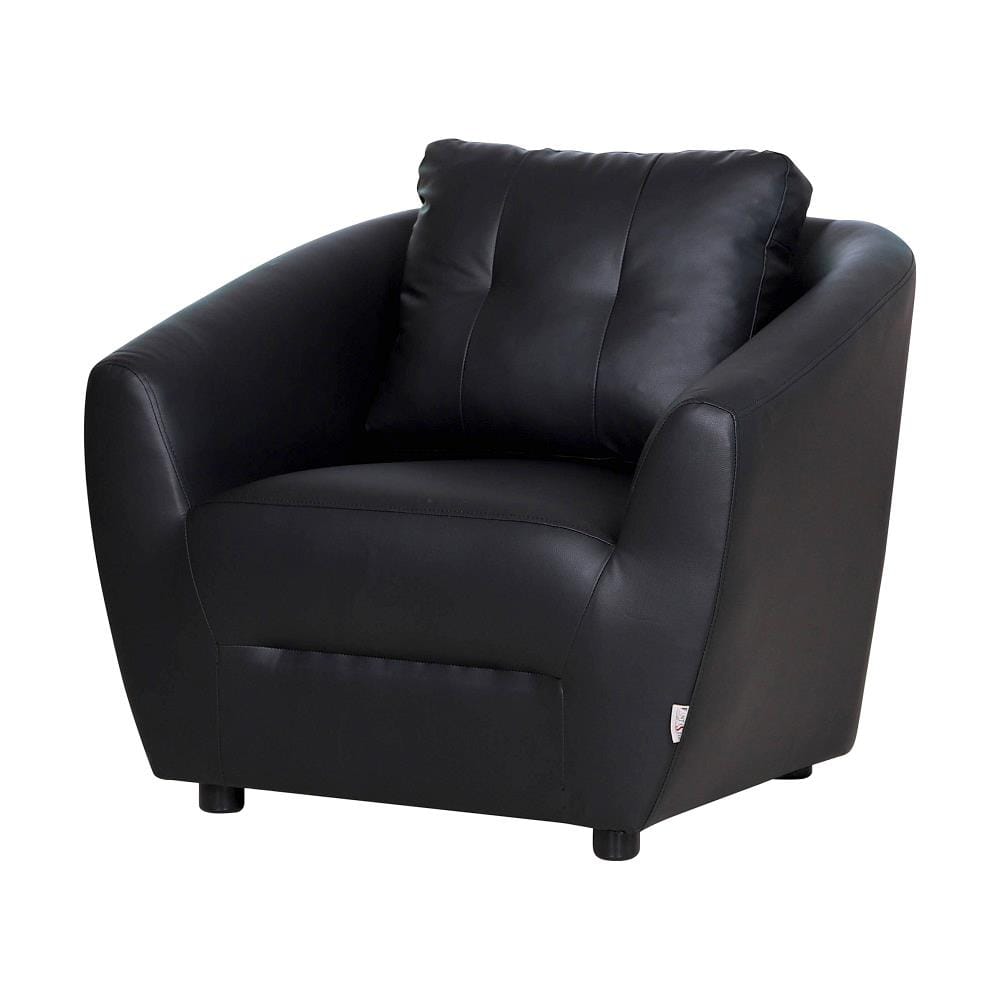 ชุดโซฟา 5 ที่นั่ง AS FURNITURE ROOF LBKD36 PVC สีดำ