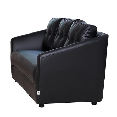 ชุดโซฟา 5 ที่นั่ง AS FURNITURE ROOF LBKD36 PVC สีดำ_2
