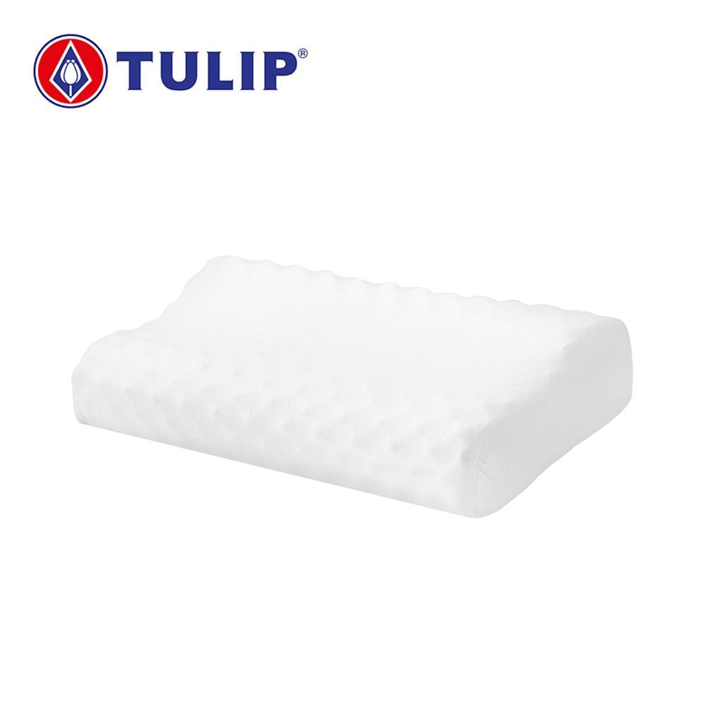 หมอนสุขภาพ ยางพารา TULIP LATEX 06006 33x61x11 นิ้ว สีขาว