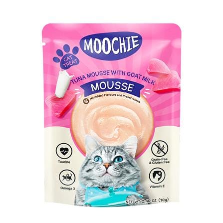 อาหารเปียกแมว MOOCHIE MOOSE TUNA AND GOAT MILK 70 ก._0