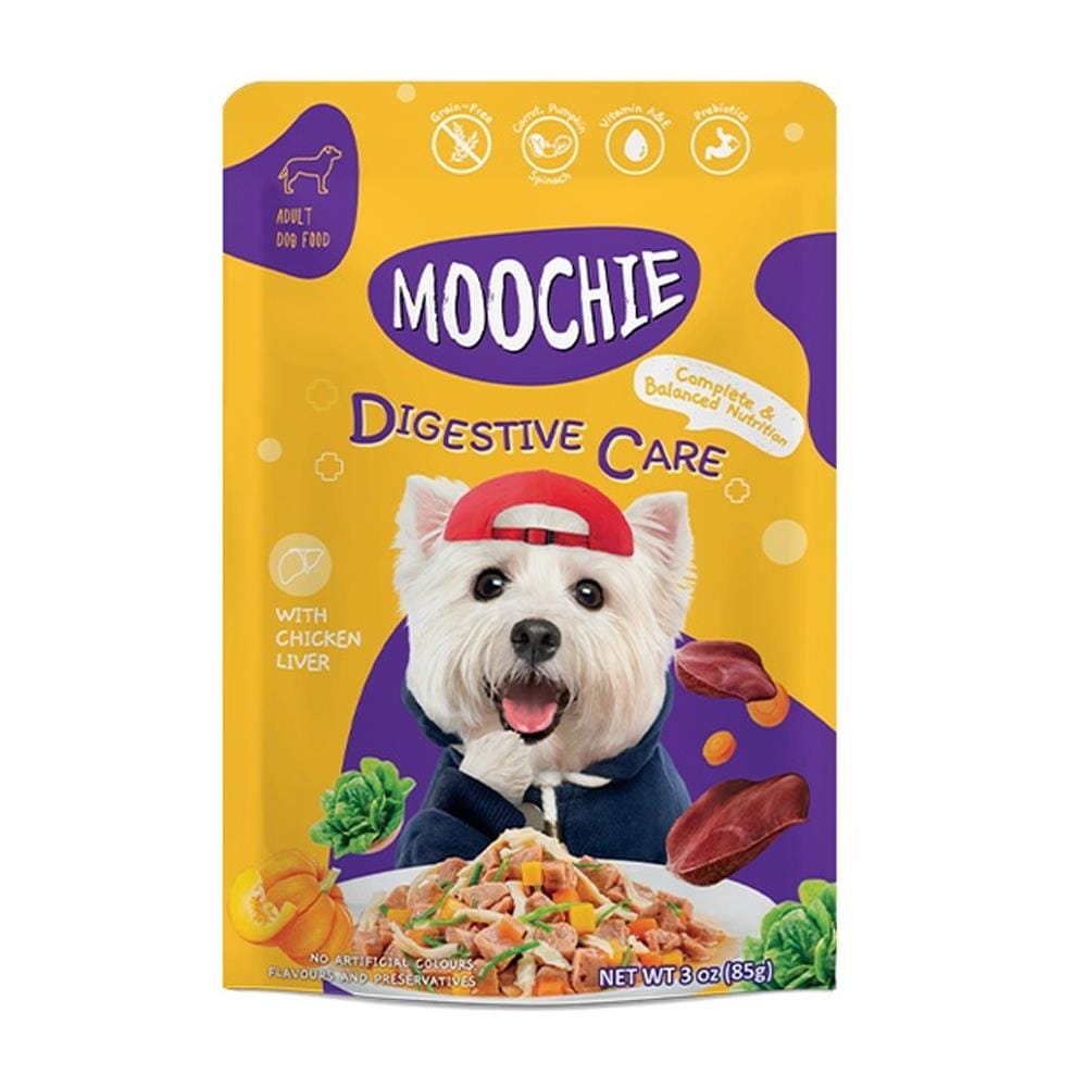 อาหารเปียกสุนัข MOOCHIE DIGESTIVE CARE 85 ก.