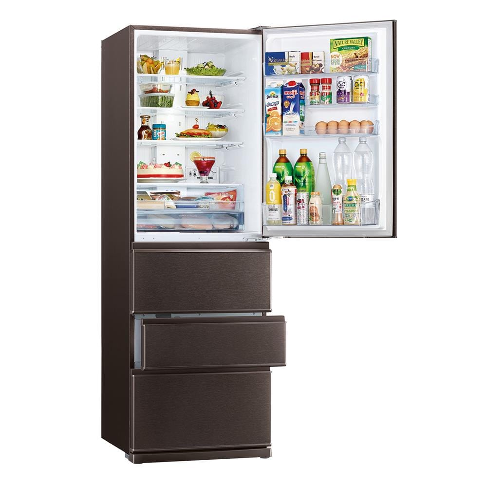 ตู้เย็น MULTI DOOR MITSUBISHI MR-N44ET/HBR 14.1 คิว สีน้ำตาล อินเวอร์เตอร์