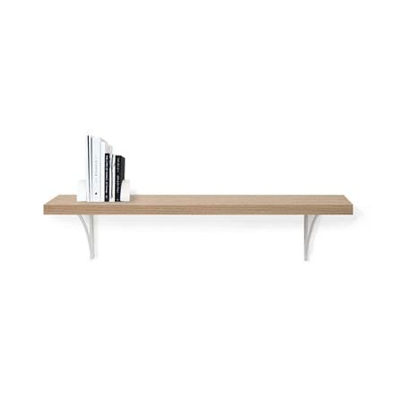 แผ่นชั้นไม้เมลามีน STACKO 120X30X1.6 ซม. สีไวท์โอ๊ค_3