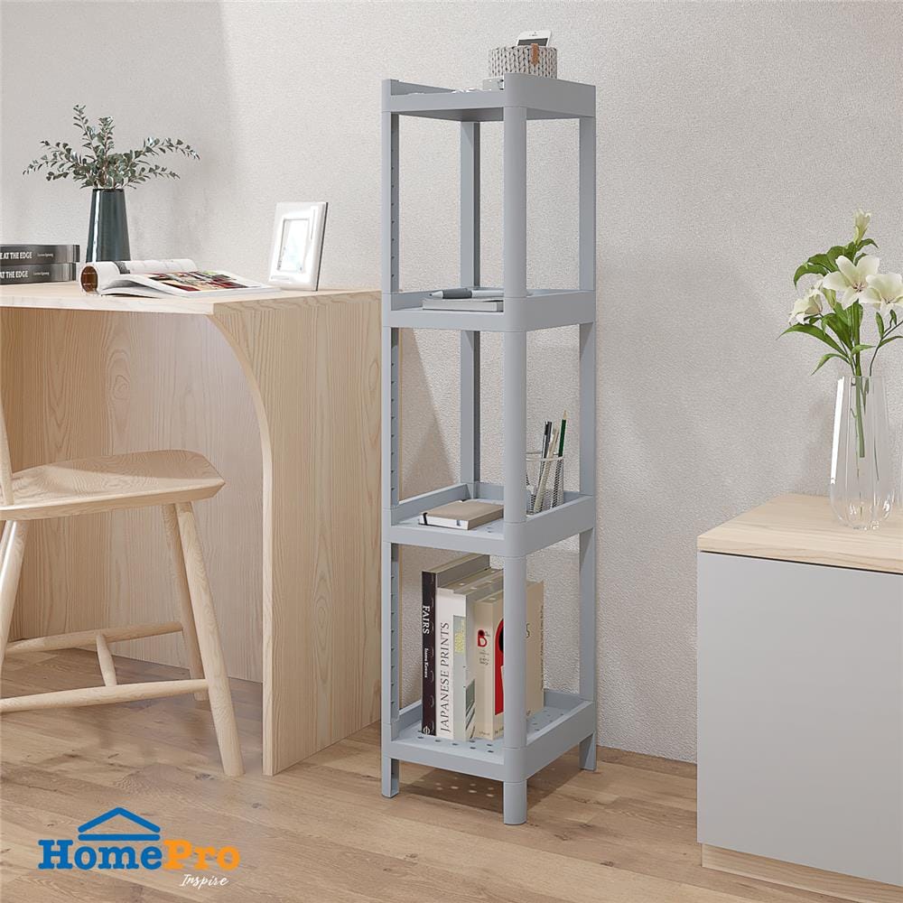 ชั้นวางของ 3 ชั้น ME LIVING SNOWY 41x51x91 ซม. สีฟ้า