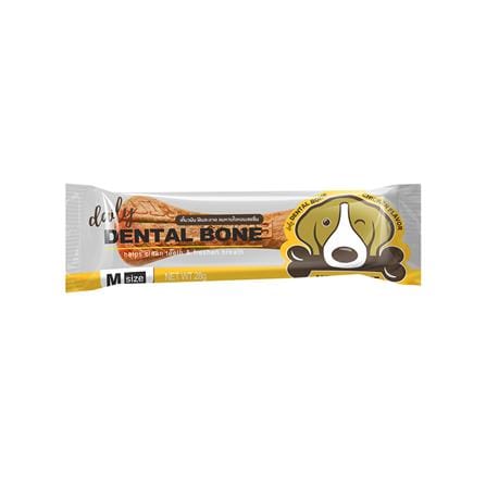 ขนมขัดฟันสุนัข DENTAL BONE CHICKEN M 28 ก. 24 ชิ้น/กล่อง_0