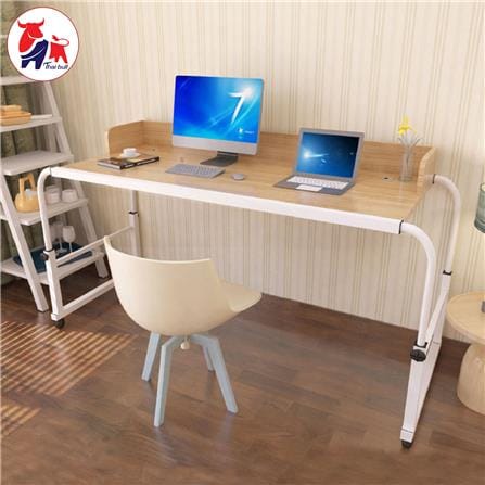 โต๊ะอเนกประสงค์ THAIBULL รุ่น OB2-4514 สีน้ำตาล/ขาว_7