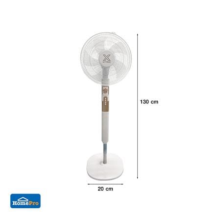 พัดลมตั้งพื้น 16 นิ้ว X-TRIC S-L12N-WHITE สีขาว_9