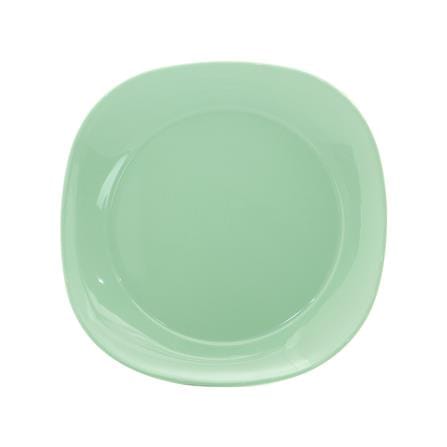 จานเมลามีนเหลี่ยม 8 นิ้ว KECH NEW WAVE สีเขียว_1