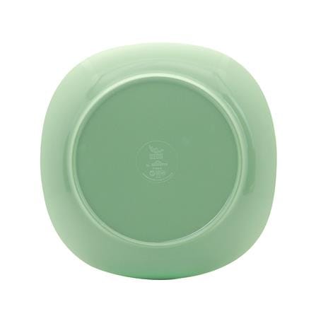 จานเมลามีนเหลี่ยม 9 นิ้ว KECH NEW WAVE สีเขียว_2