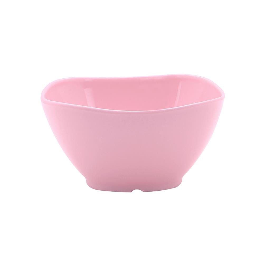 ชามเมลามีนเหลี่ยม 4.5 นิ้ว KECH NEW WAVE สีชมพู