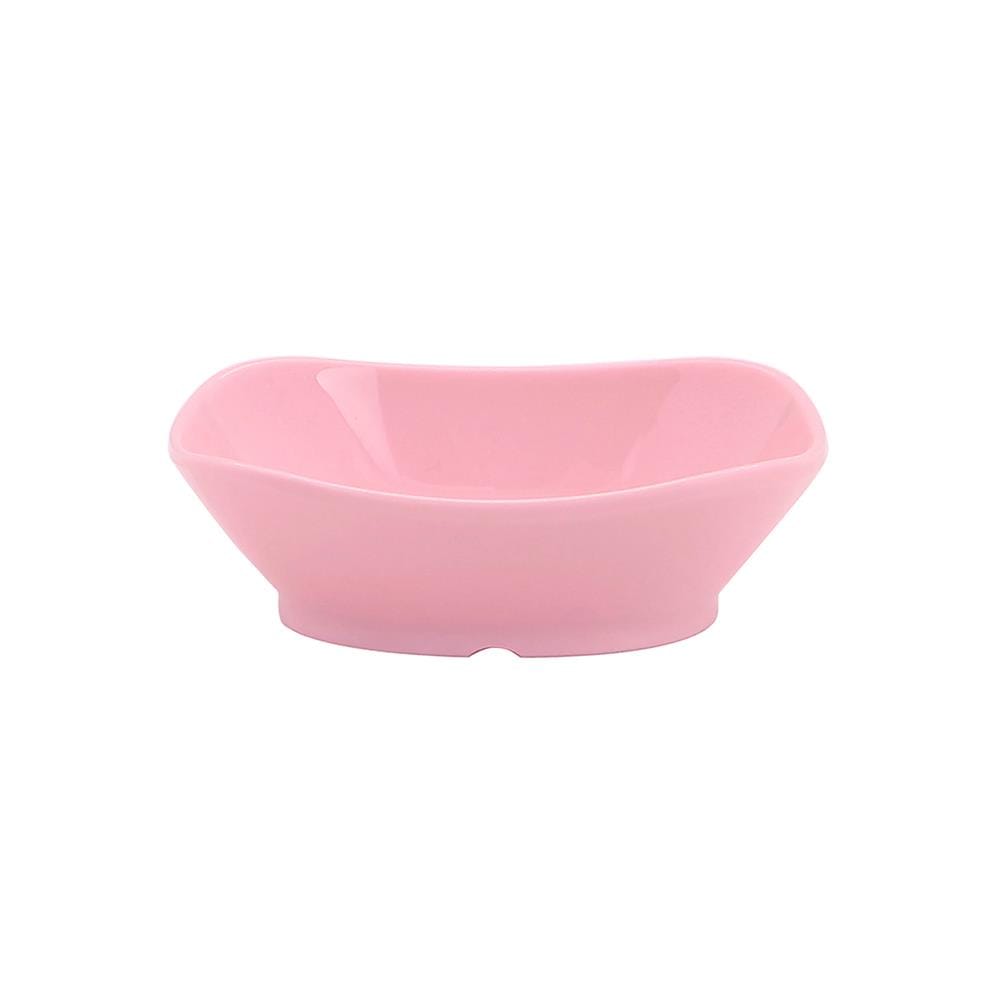 ถ้วยเมลามีนเหลี่ยม 2.75 นิ้ว KECH NEW WAVE สีชมพู