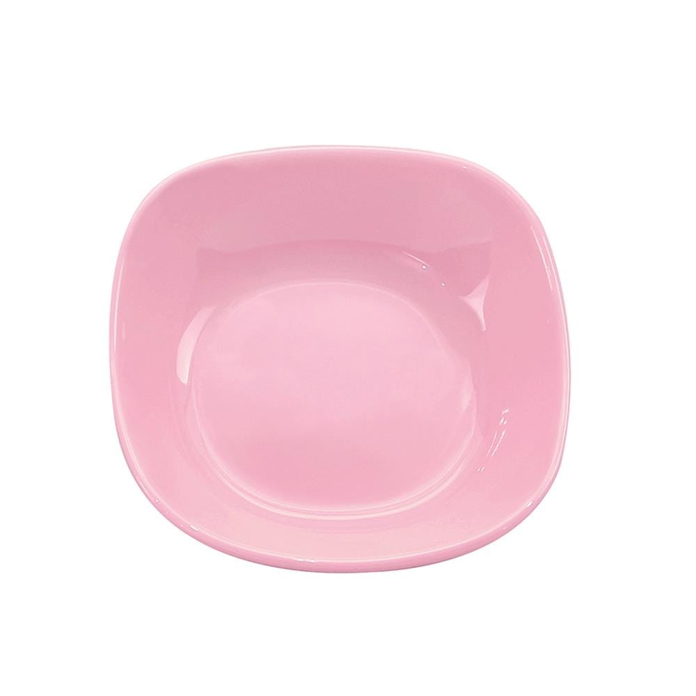 ถ้วยเมลามีนเหลี่ยม 2.75 นิ้ว KECH NEW WAVE สีชมพู