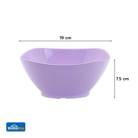 ชามเมลามีนเหลี่ยม 7.5 นิ้ว KECH NEW WAVE สีม่วง_4