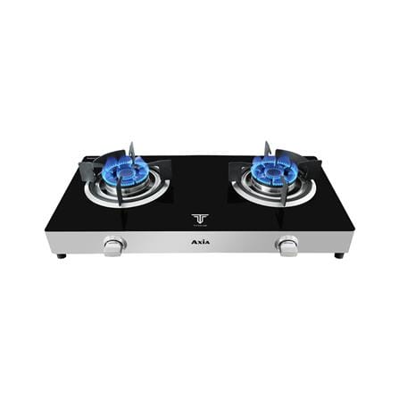 เตาแก๊สตั้งโต๊ะ 2 หัวแก๊ส AXIA TITANIUM BLACK_1