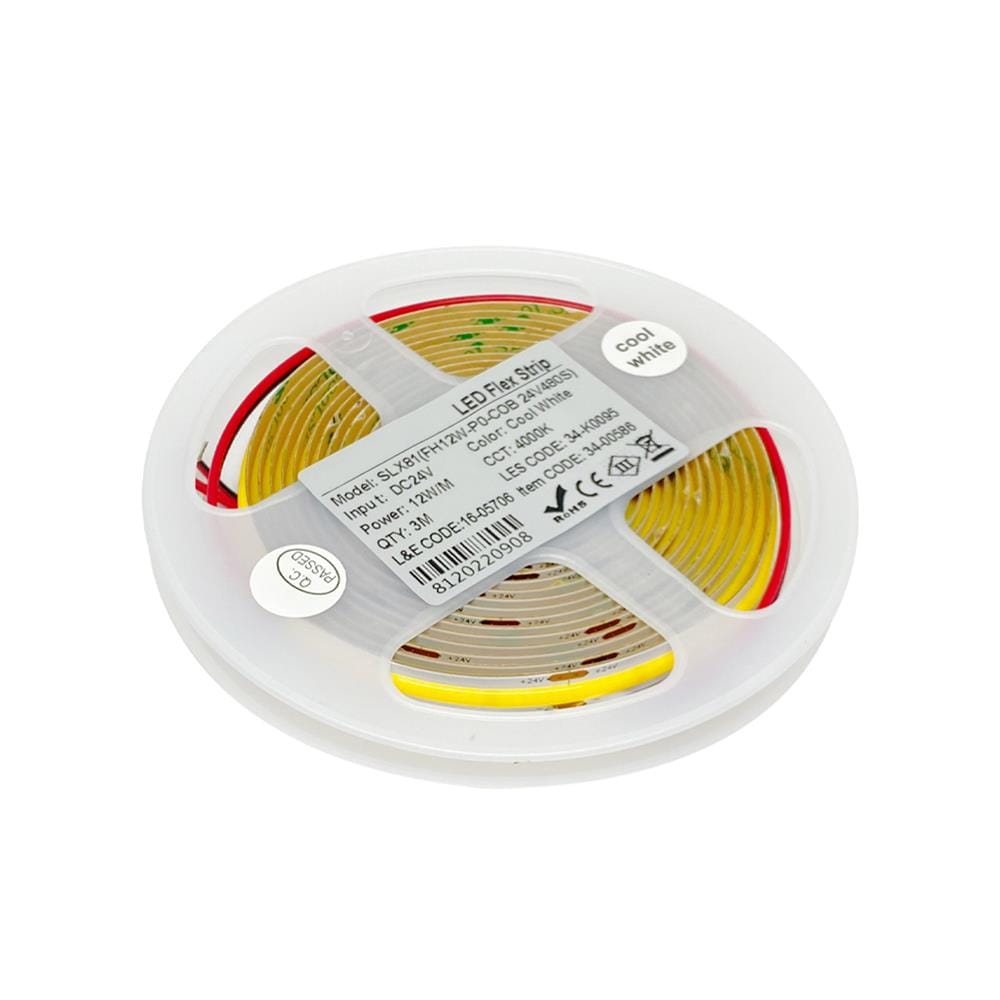 ไฟเส้น LED L&E 12 วัตต์ IP20 3 เมตร COOL WHITE