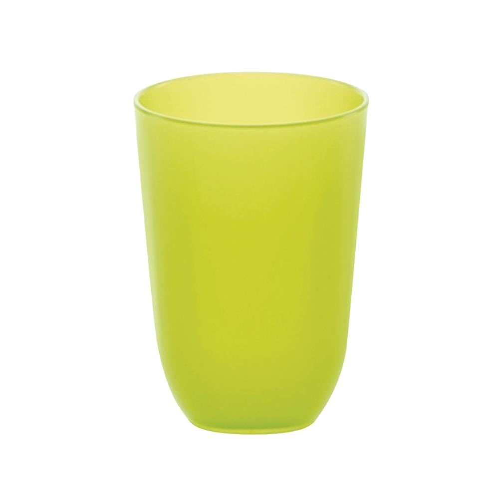 แก้วน้ำ PP 340ml DKW BASIC แพ็ก 3 ชิ้น สีฟ้า/ส้ม/เขียว