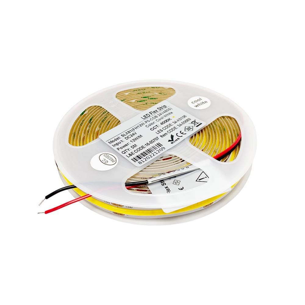 ไฟเส้น LED L&E 12 วัตต์ IP20 5 เมตร COOL WHITE