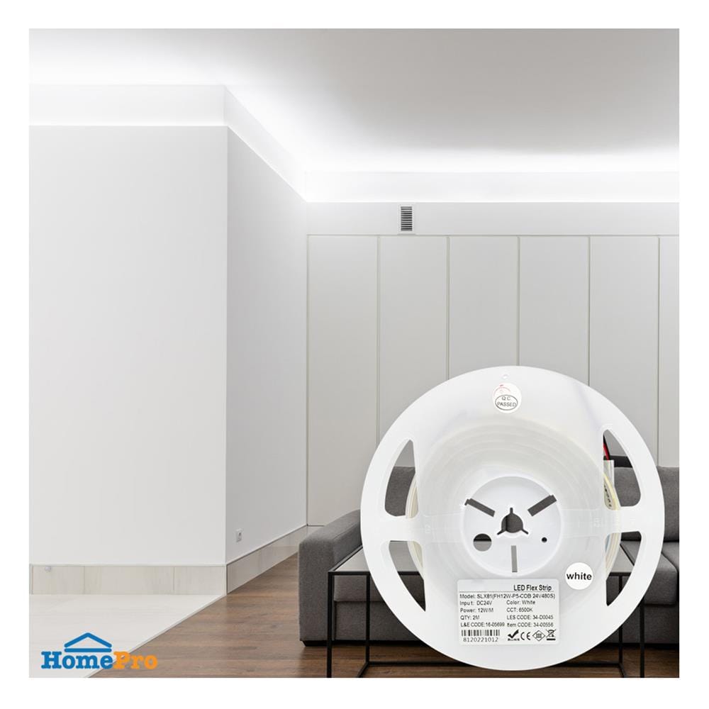 ไฟเส้น LED L&E 12 วัตต์ IP65 2 เมตร DAYLIGHT