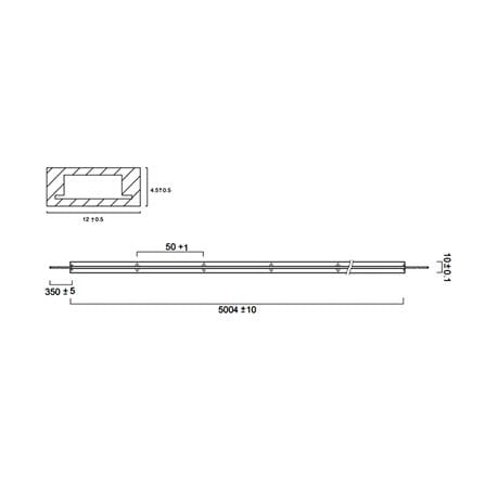 ไฟเส้น LED L&E 12 วัตต์ IP65 3 เมตร DAYLIGHT_5