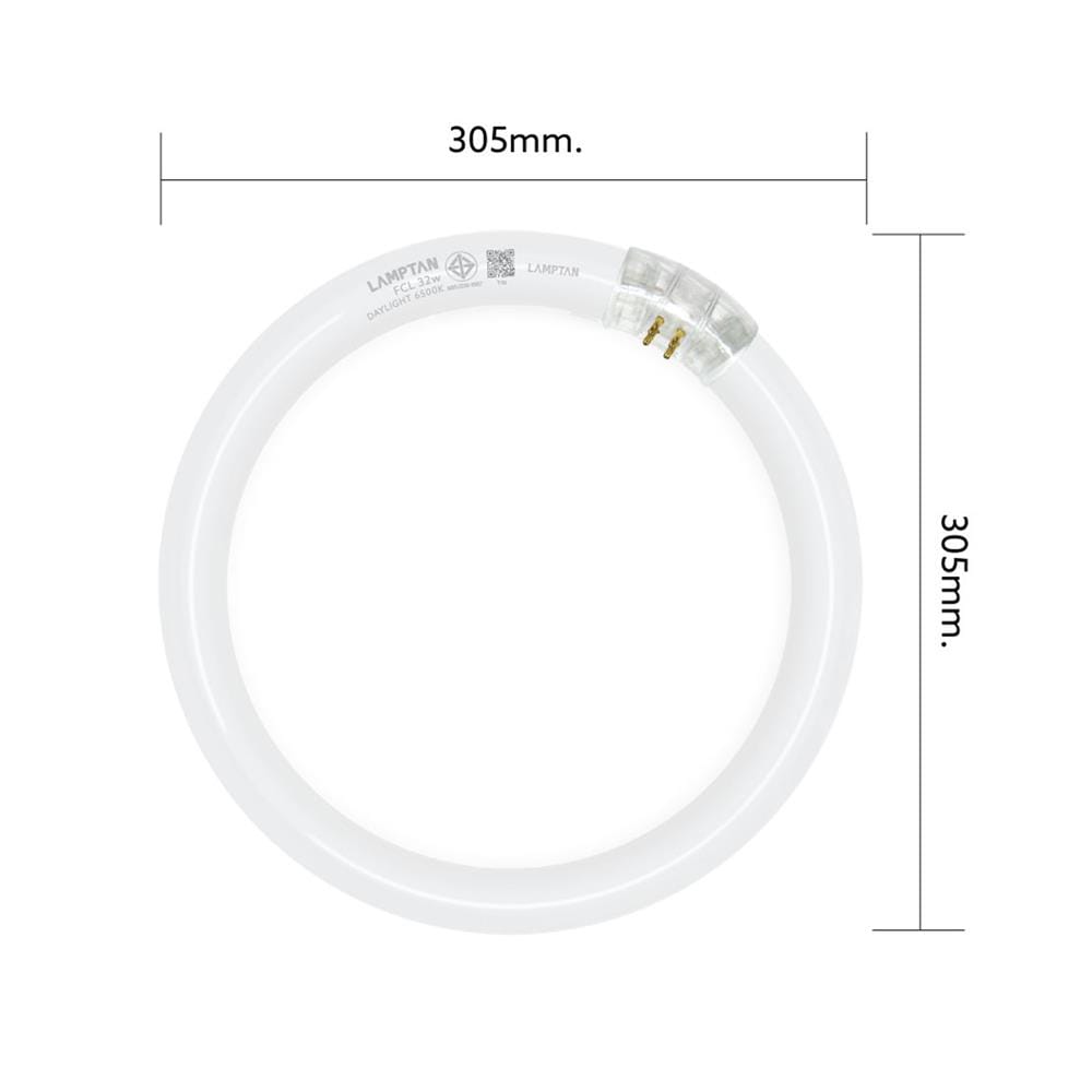 หลอดนีออนกลม LAMPTAN 32 วัตต์ DAYLIGHT G10Q