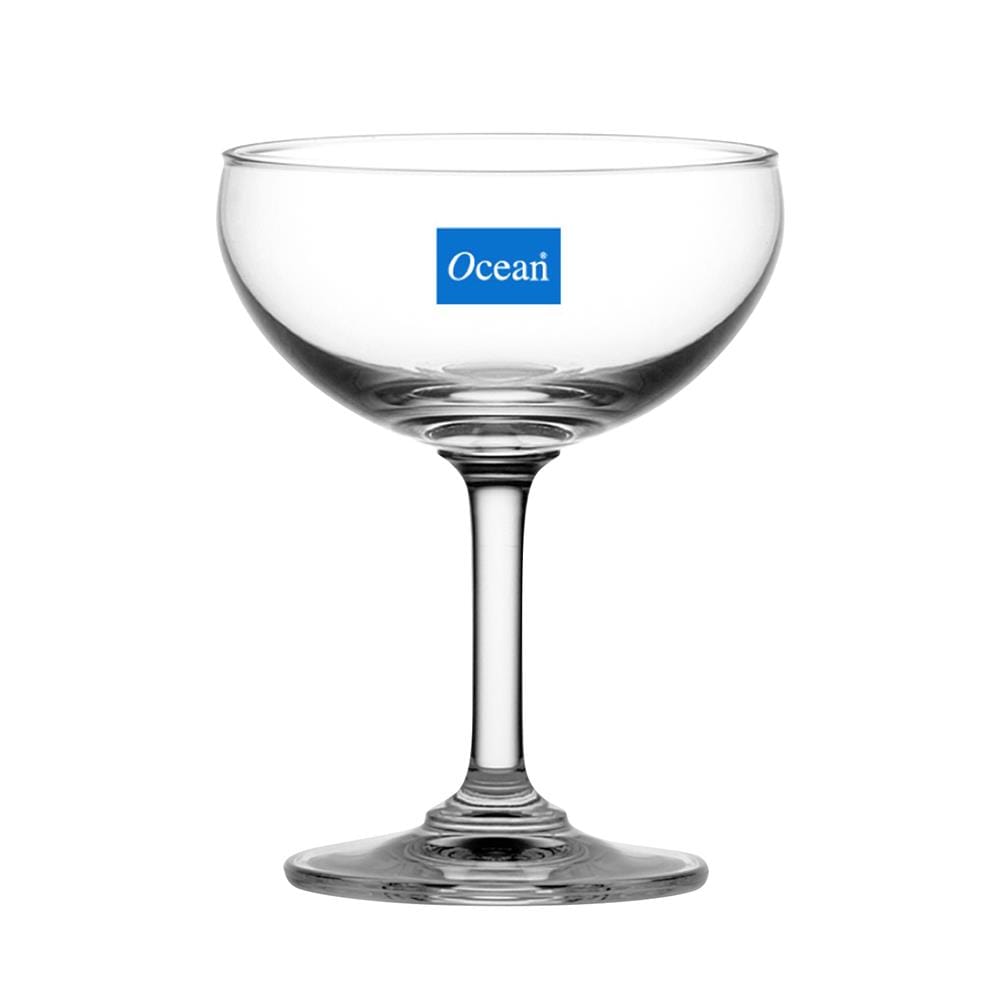 แก้วก้าน 200 มล. OCEAN GLASS CLASSIC SAUCER CHAMP แพ็ก 6 ใบ