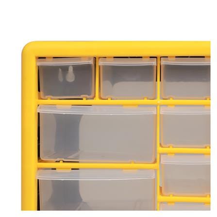 กล่องเครื่องมือ DIY MATALL HL3045-E 30 ช่อง สีเหลือง_2