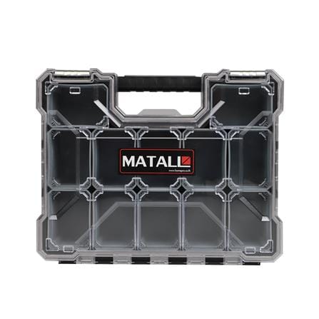 กล่องเครื่องมือ DIY MATALL HL3086-E 12 ช่อง สีเทา_1