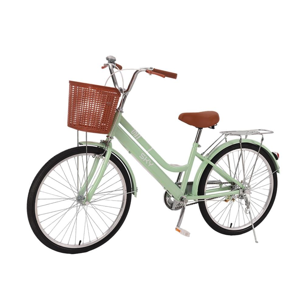 จักรยานแม่บ้าน 24 นิ้ว JOY BICYCLE SKY สีเขียว