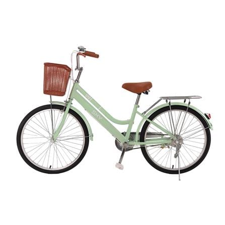 จักรยานแม่บ้าน 24 นิ้ว JOY BICYCLE SKY สีเขียว_1