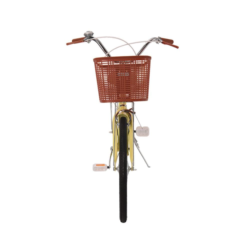 จักรยานแม่บ้าน 24 นิ้ว JOY BICYCLE SKY สีครีม