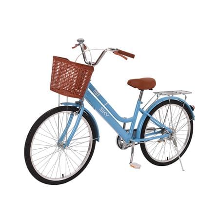 จักรยานแม่บ้าน JOY BICYCLE SKY สีฟ้า_2