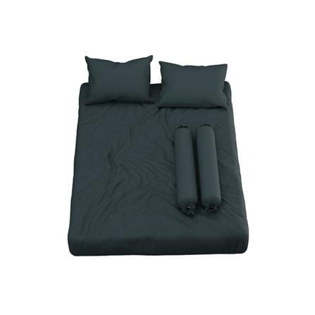 ชุดผ้าปูที่นอน 6 ฟุต 5 ชิ้น SATIN PLUS SOLID PS019_1