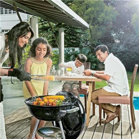 เตาถ่านบาร์บีคิว WEBER คอมแพค 47 ซม. สีดำ_6