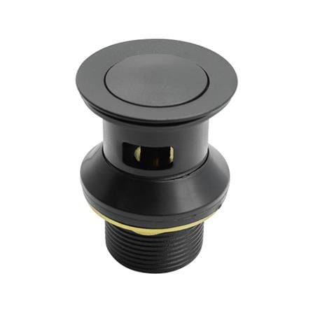 สะดืออ่างล้างหน้าแบบกด DMT GL-5419 สีดำ_0