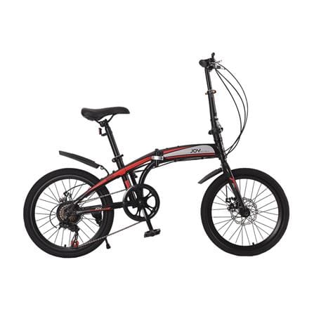 จักรยานพับ 20 นิ้ว JOY BICYCLE SPACE สีแดง