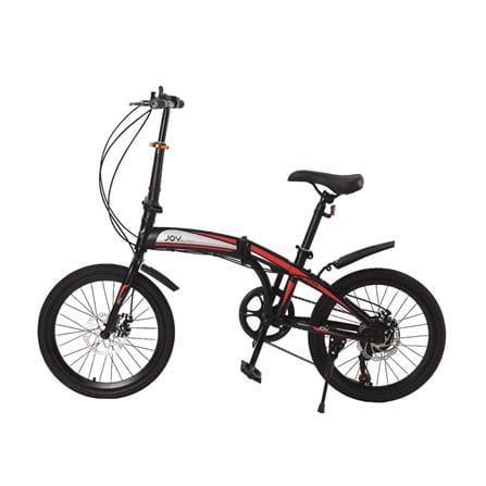 จักรยานพับ 20 นิ้ว JOY BICYCLE SPACE สีแดง_1