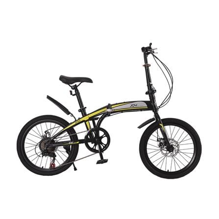 จักรยานพับ 20 นิ้ว JOY BICYCLE SPACE สีเหลือง_0