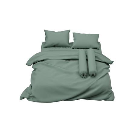 ชุดผ้าปูที่นอน 6 ฟุต 6 ชิ้น SATIN PLUS SOLID PS020_1