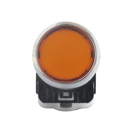 สวิตช์ปุ่มกด LED CT ELECTRIC LA38-11D/YE 22 มม. สีเหลือง_1