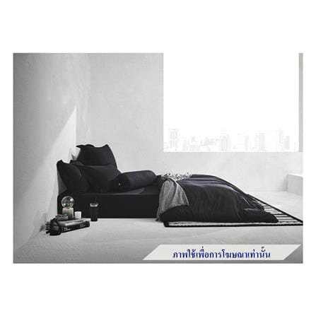 ชุดผ้าปูที่นอน 6 ฟุต 6 ชิ้น LOTUS NORDEN สี SVART_0