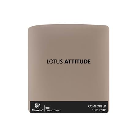 ชุดผ้าปูที่นอน 6 ฟุต 6 ชิ้น LOTUS NORDEN สี MANDEL_4