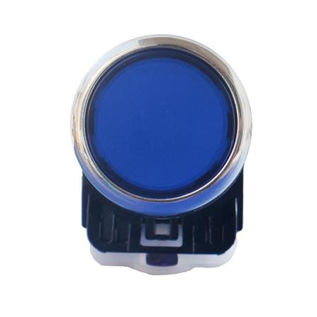 สวิตช์ปุ่มกด LED CT ELECTRIC LA38-11D/BL 22 มม. สีน้ำเงิน_1
