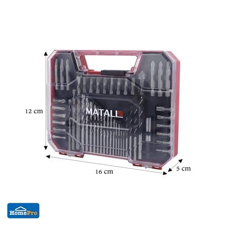ชุดดอกสว่านและดอกไขควง MATALL SET 49 ชิ้น_3