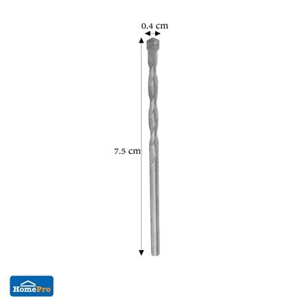 ดอกสว่านเจาะคอนกรีตก้านกลม MATALL 4 x 75 มม._3