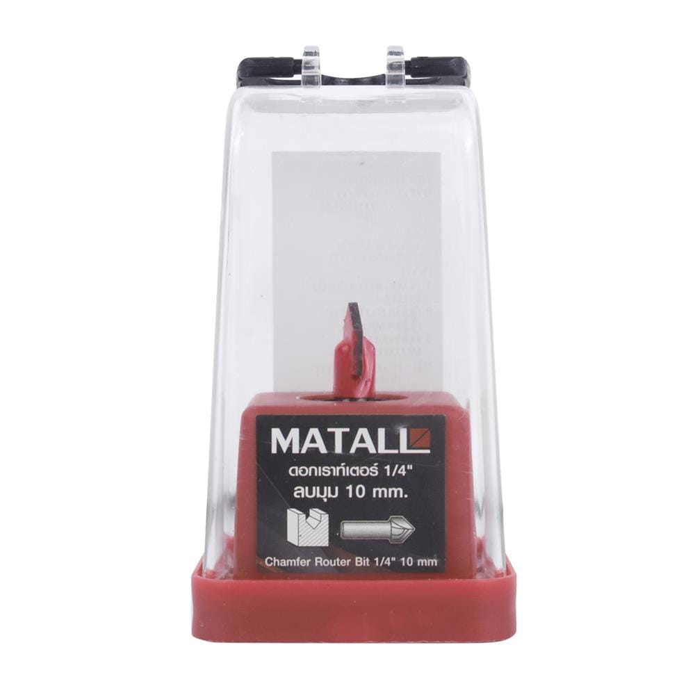 ดอกเราท์เตอร์ ลบมุม MATALL 1/4 นิ้ว 10 มม.
