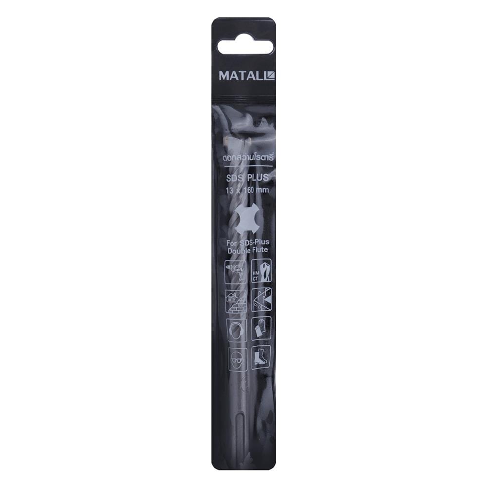 ดอกสว่านโรตารี่ MATALL&nbsp;SDS&nbsp;PLUS 13 x160 มม.